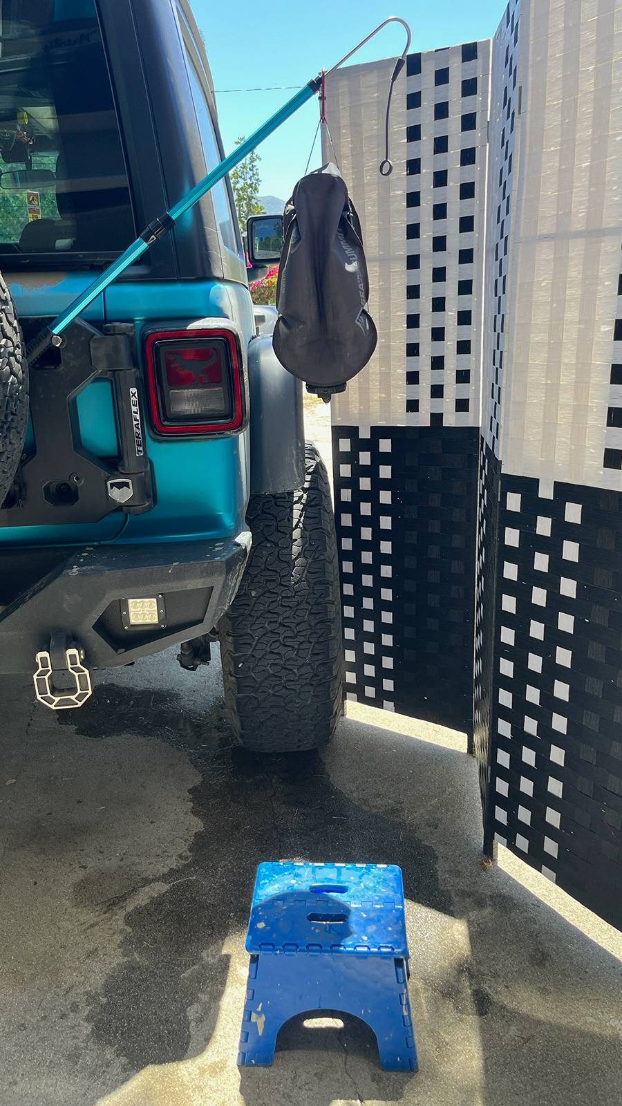 Jeep Wrangler JL Camp Showers IMG_3419