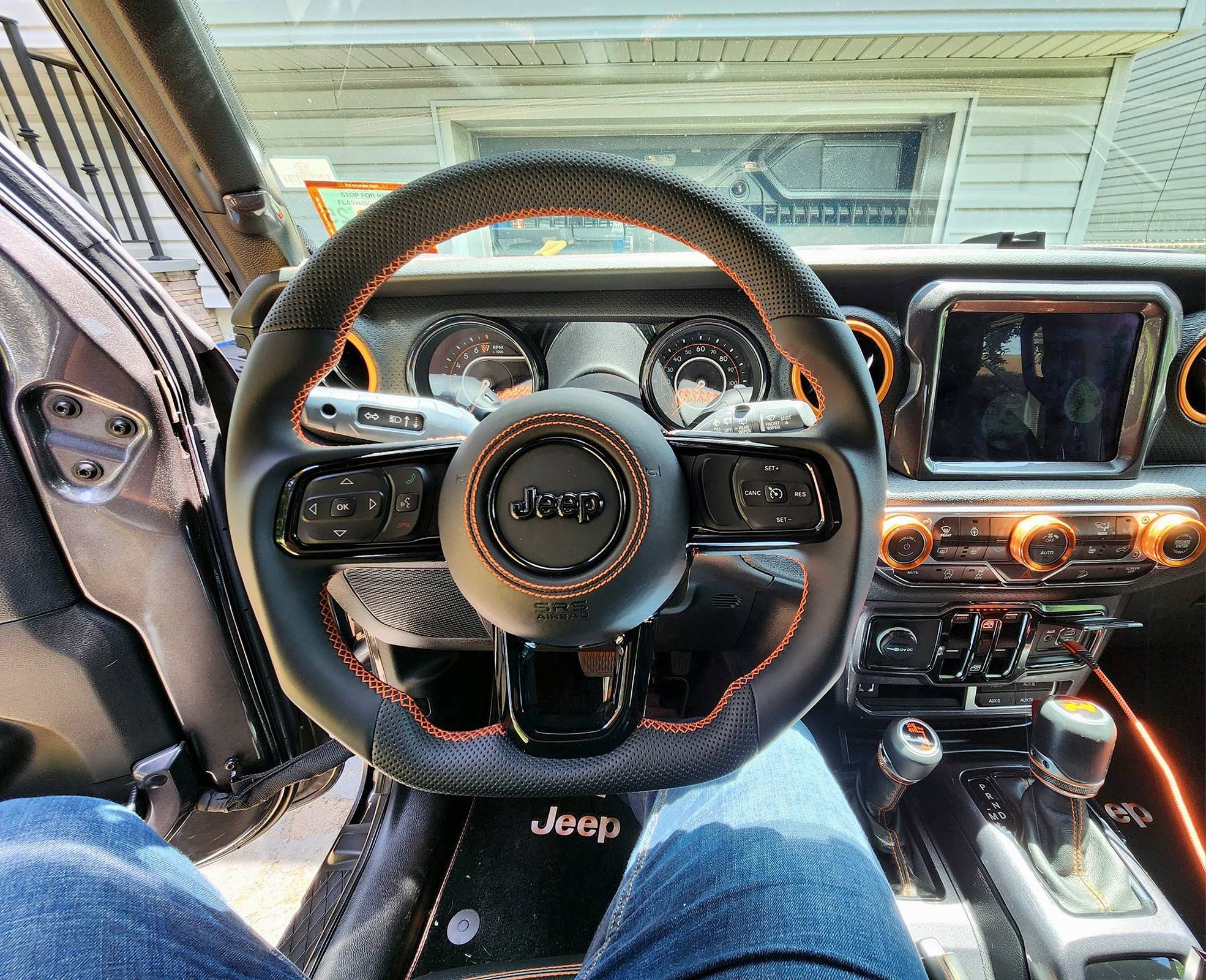 Jeep Wrangler JL New MHF Steering Wheel Wheel 4