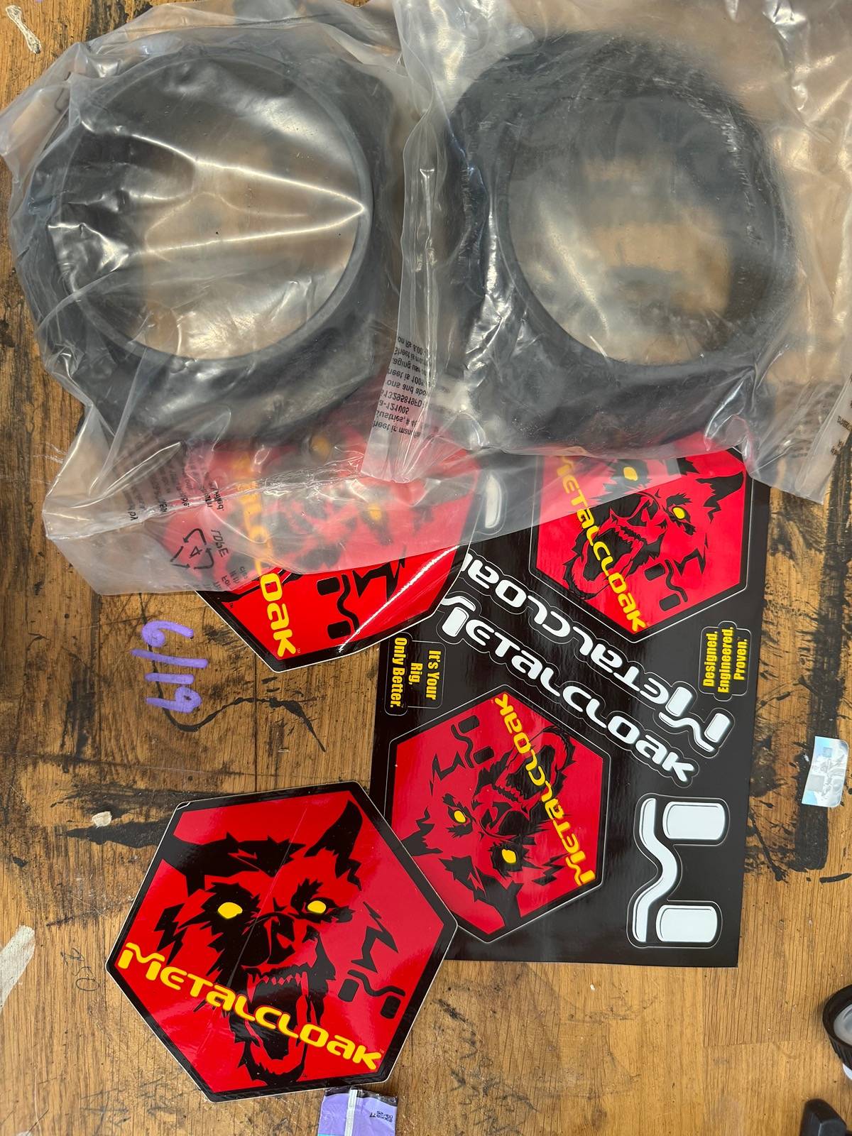 Jeep Wrangler JL Metalcloak Front Coil Correction Pads IMG_6945