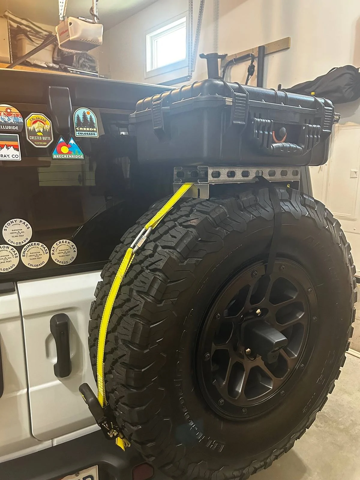 Jeep Wrangler JL Tailgate weight limits IMG_1870