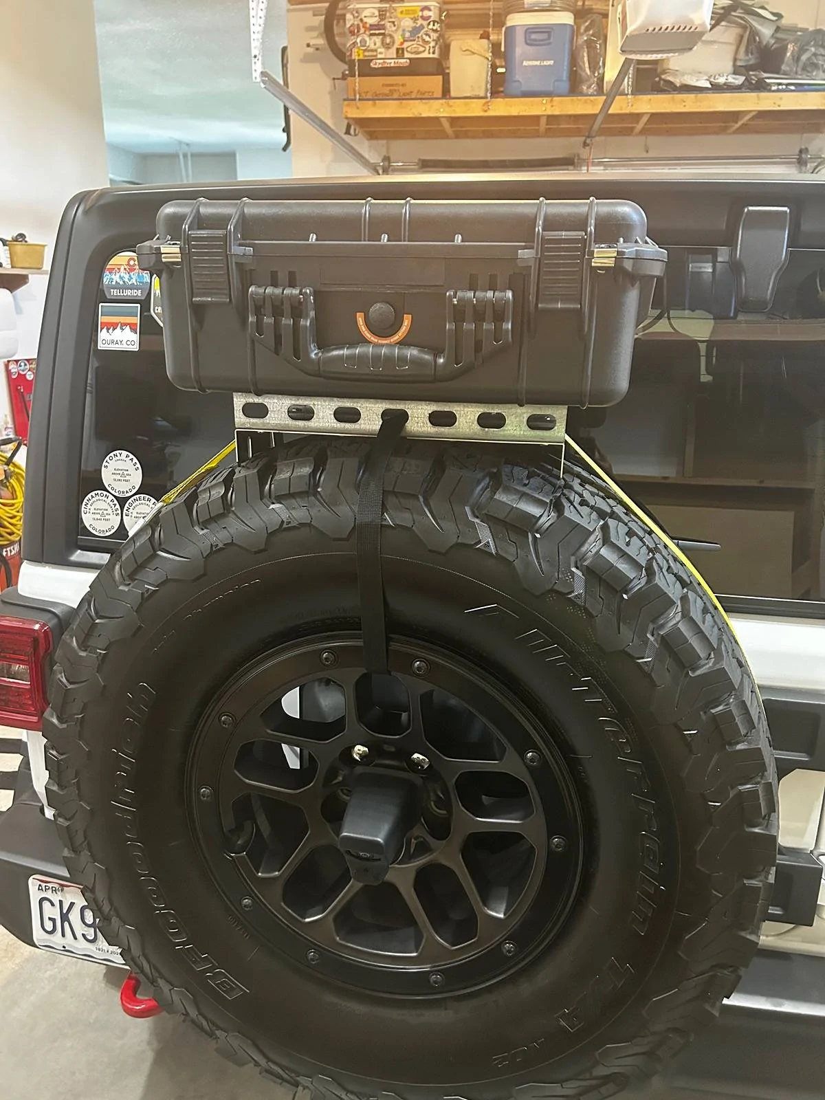 Jeep Wrangler JL Tailgate weight limits IMG_1871