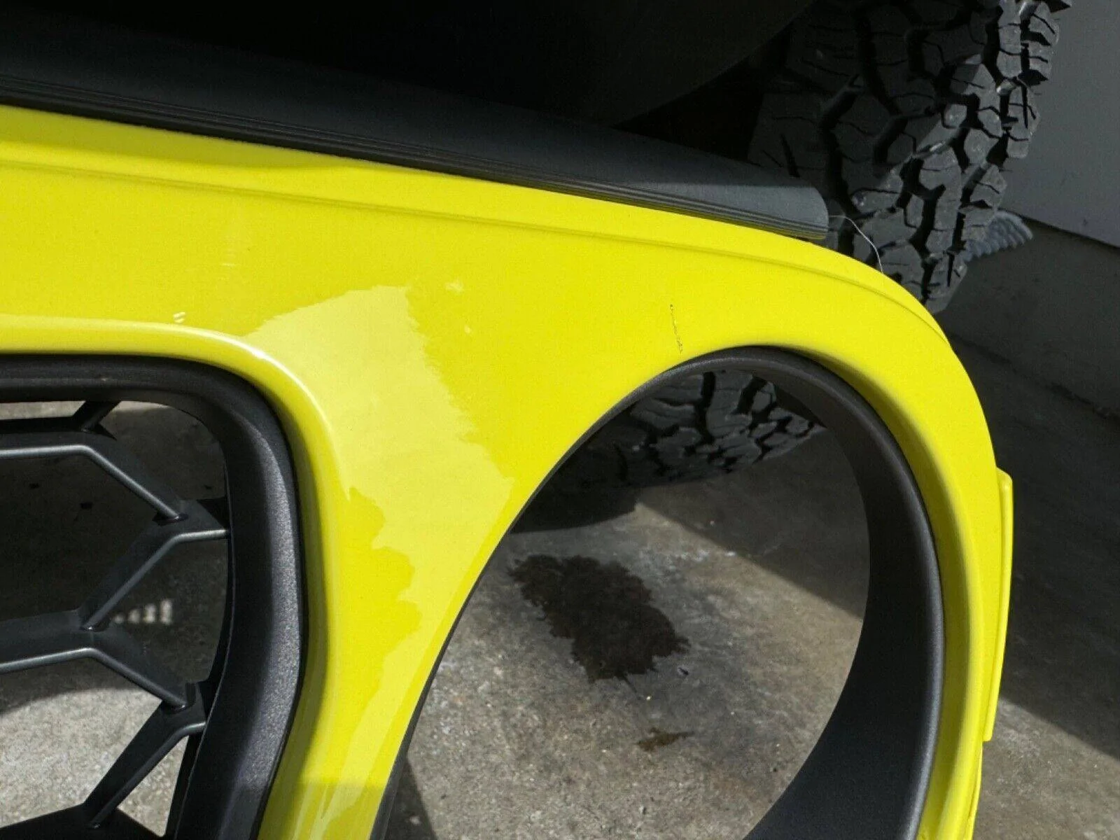 Jeep Wrangler JL High Velocity Yellow Grill with inserts s-l1600