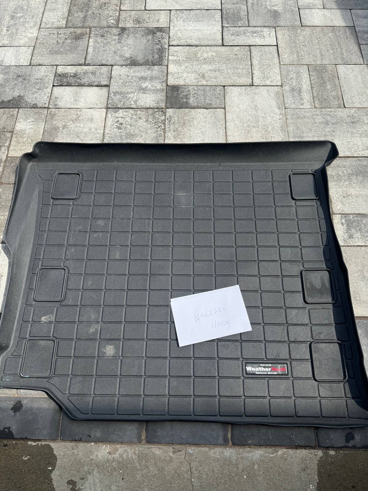 Jeep Wrangler JL Weather tech cargo lined (subwoofer) -$50 IMG_0094