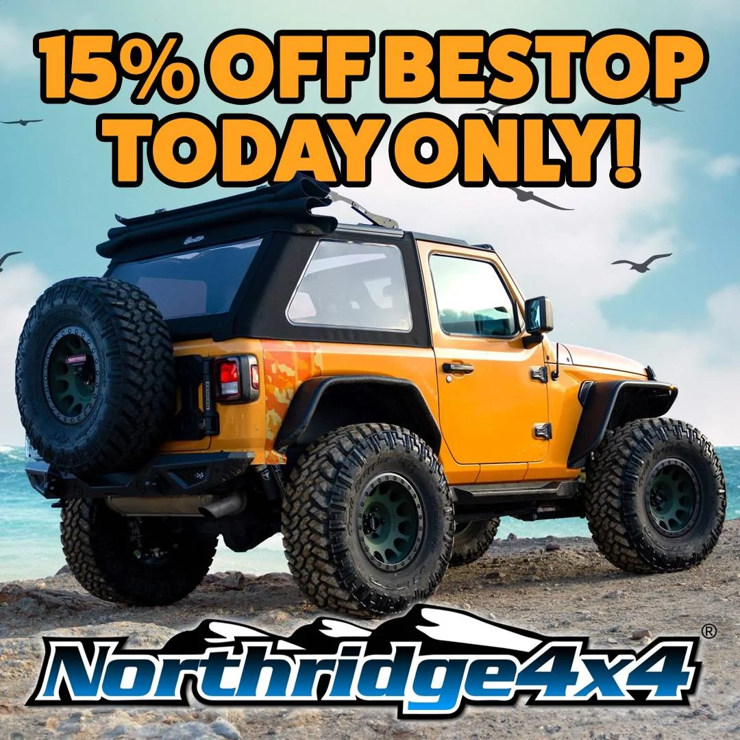 Jeep Wrangler JL 15% OFF BESTOP FRIDAY6-21-24 ONLY! social_Besto