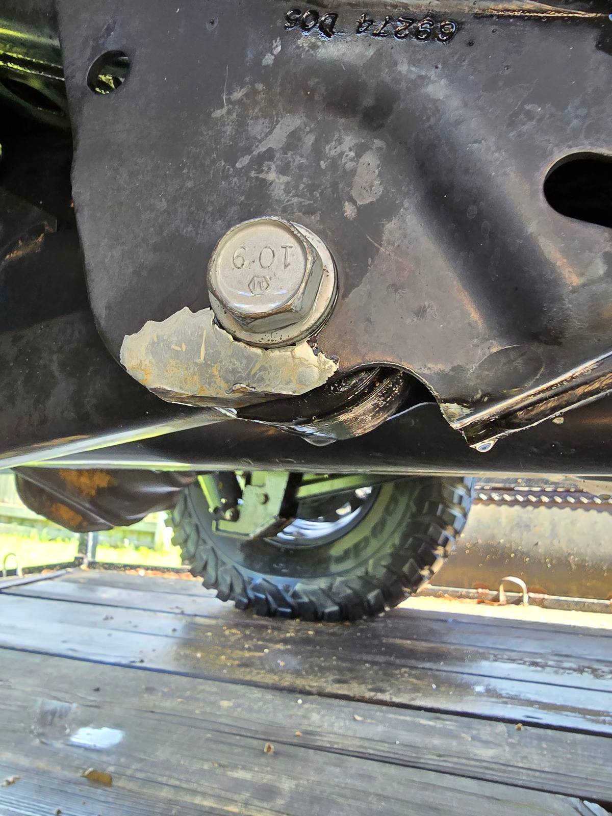 Jeep Wrangler JL Need some trail damage repair advice 20240623_164500