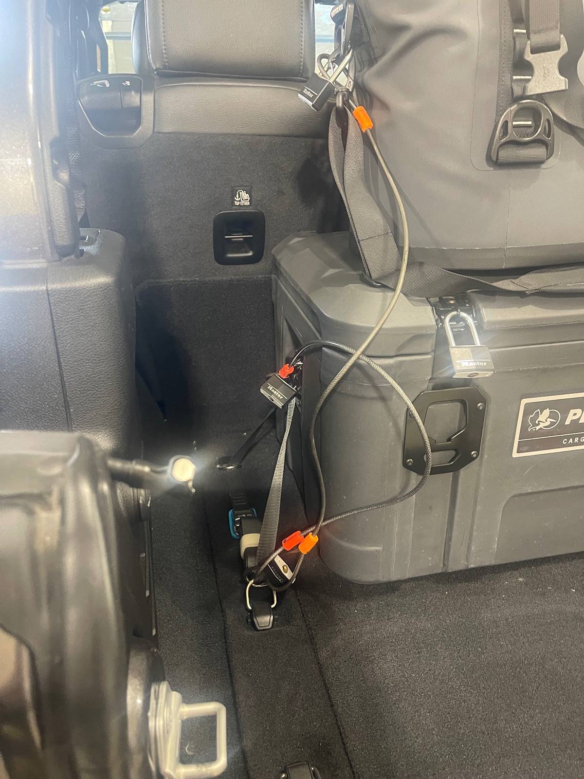 Jeep Wrangler JL Rear storage security options IMG_8567
