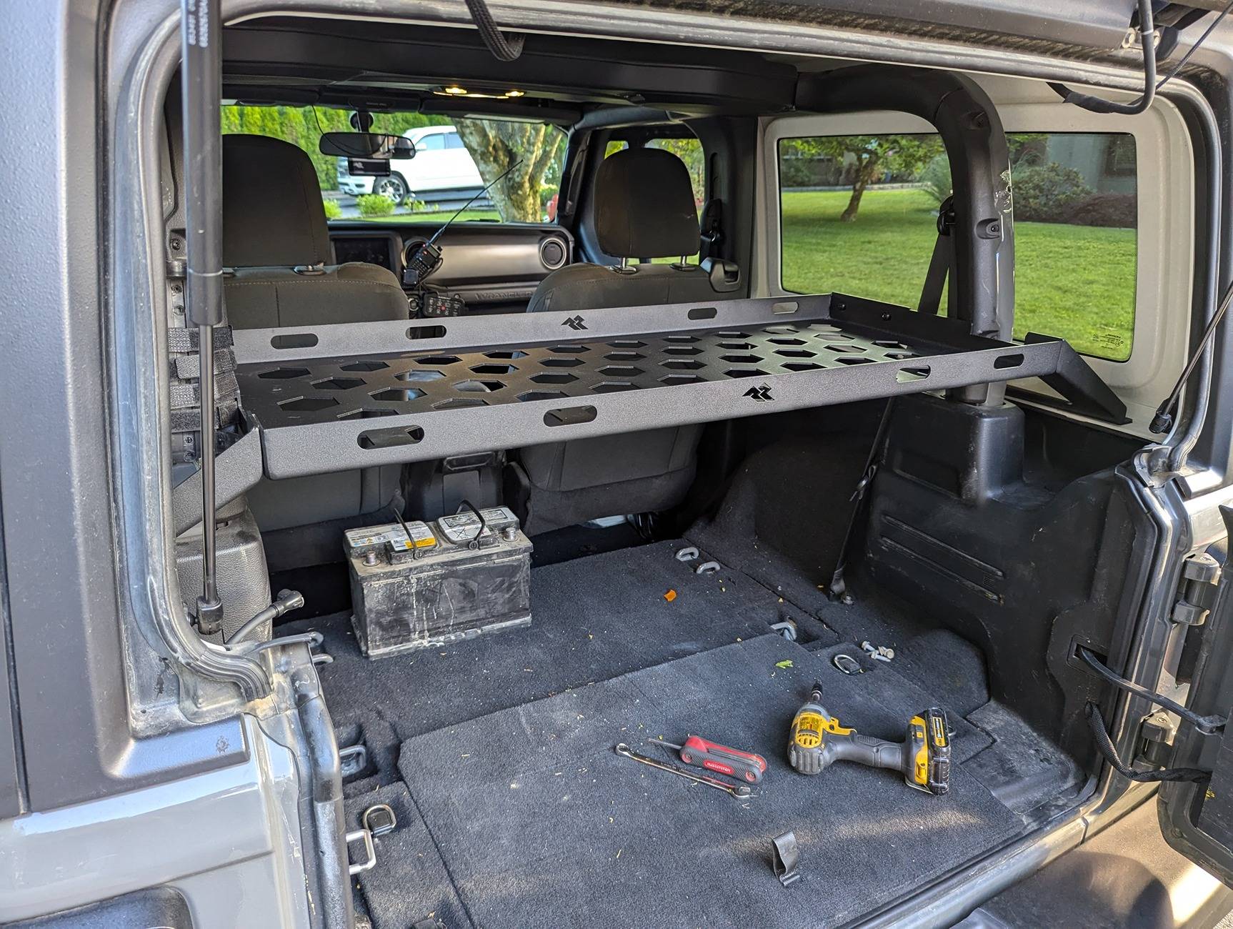 Jeep Wrangler JL Whole new level for 2 door storage PXL_20240626_020949362