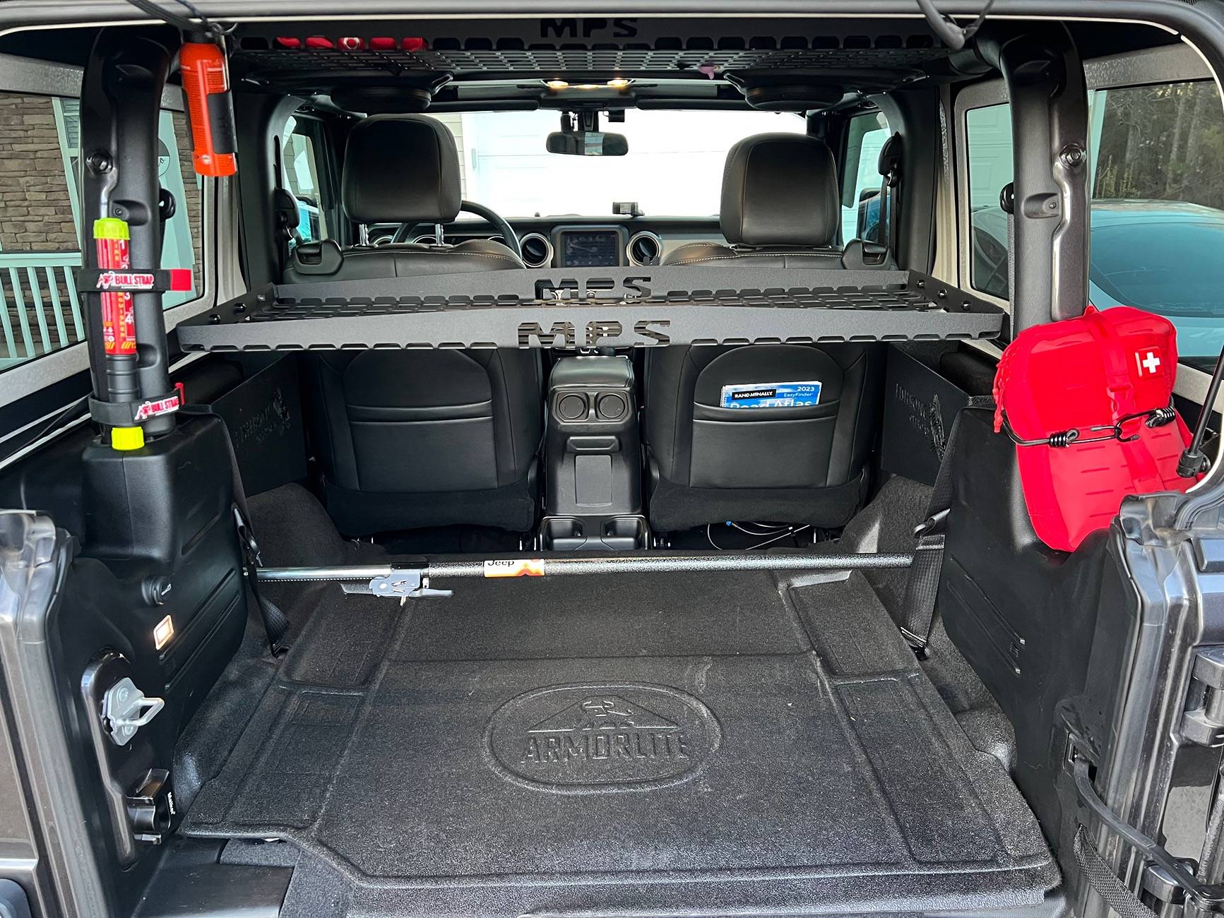 Jeep Wrangler JL Whole new level for 2 door storage IMG_5734