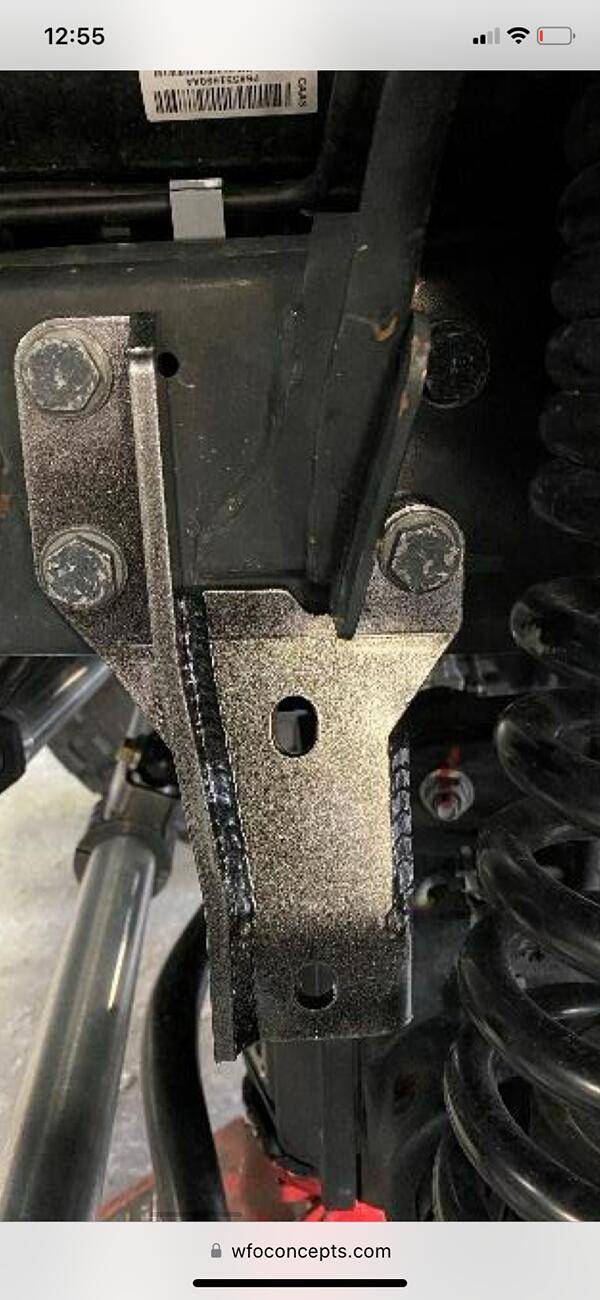 Jeep Wrangler JL All track bar reinforcement bracket options IMG_8537
