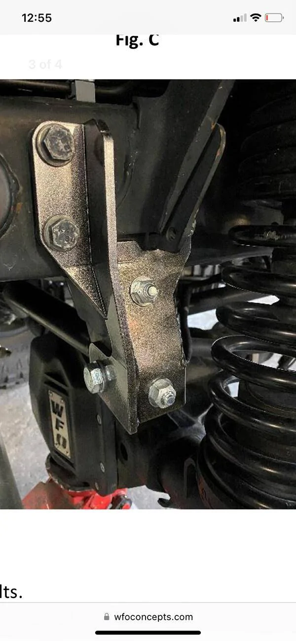 Jeep Wrangler JL All track bar reinforcement bracket options IMG_8536