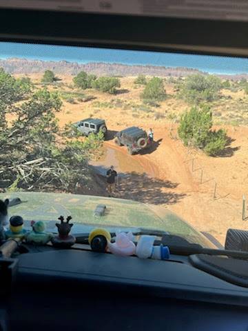 Jeep Wrangler JL Good RV parks around Moab. image