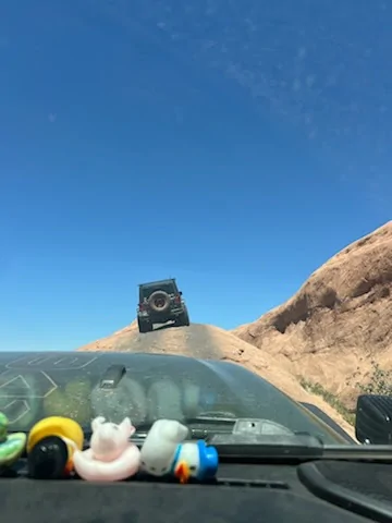 Jeep Wrangler JL Good RV parks around Moab. imag