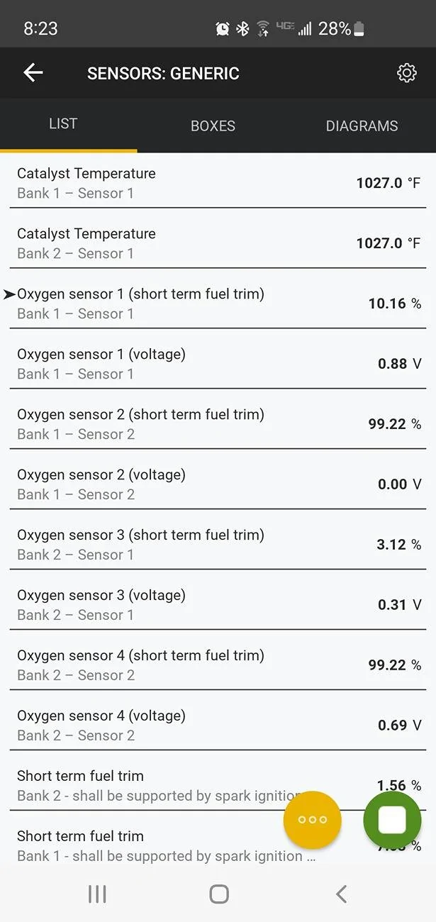 Jeep Wrangler JL P0137 - Zero Volts O2 Sensor Screenshot_7-4-24