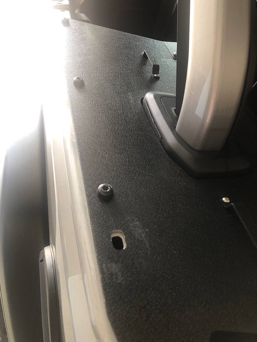 Jeep Wrangler JL Rear storage security options IMG_5320