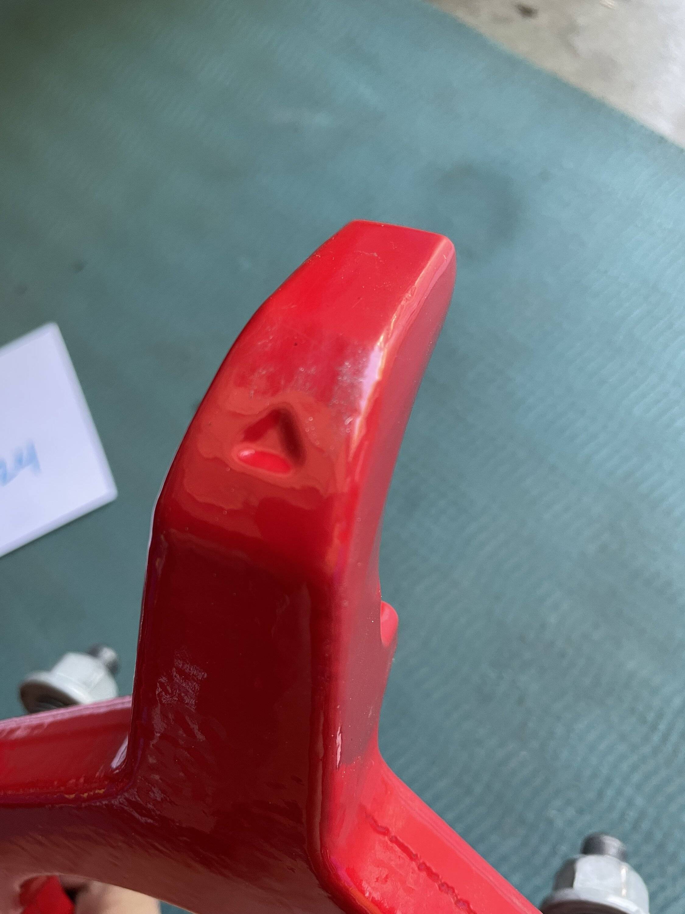 Jeep Wrangler JL Rubicon red front tow hooks IMG_2401