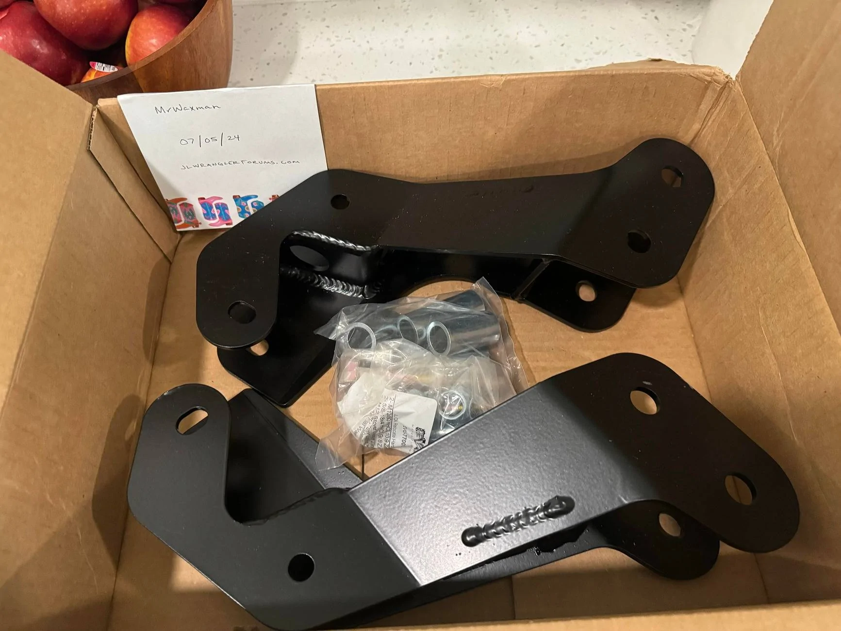 Jeep Wrangler JL EVO MFG Control Arms Geometry Correction Bracket (NEW) jl