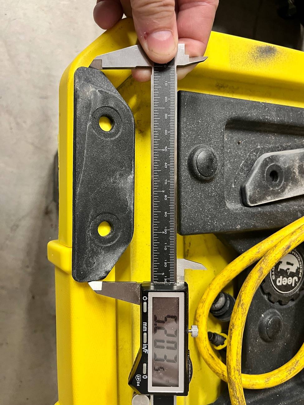 Jeep Wrangler JL Stripped bolt on Mopar Hinge Reinforcement Kit - Ugh! IMG_2429
