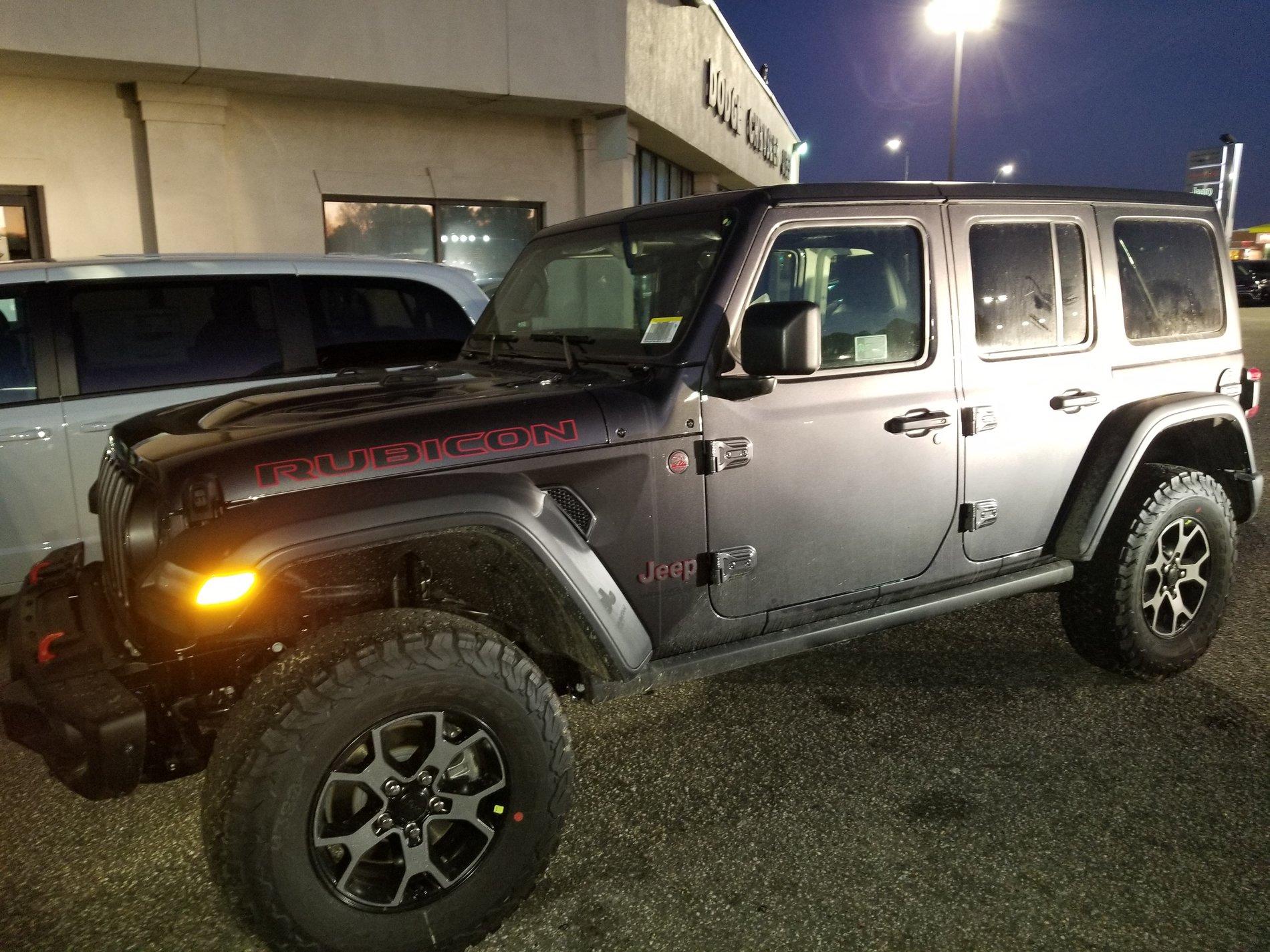 Jeep Wrangler JL ORDER TRACKING for your Jeep Wrangler 20180114_175359