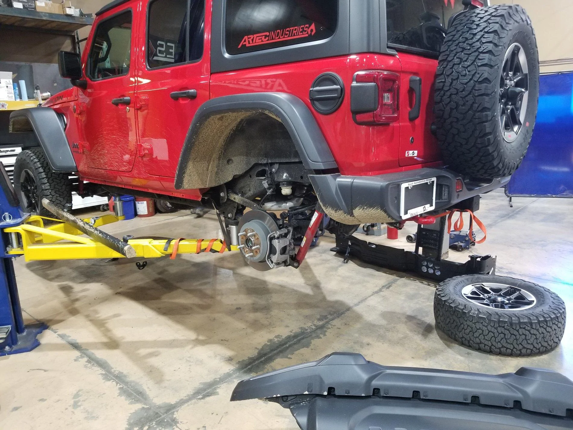 Jeep Wrangler JL FIRECRACKER RED Wrangler JL Club 20180116_112805