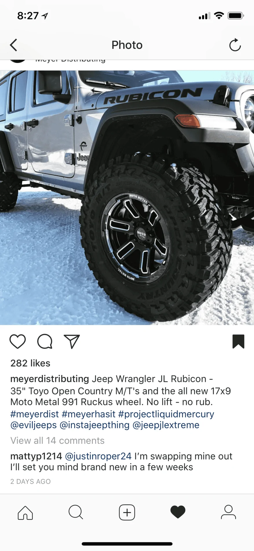 Jeep Wrangler JL Video: They say the JL Rubicon can fit 35's without a lift, this video says otherwise 5C666BC7-8C82-4A84-A757-B57E1A1DB34A