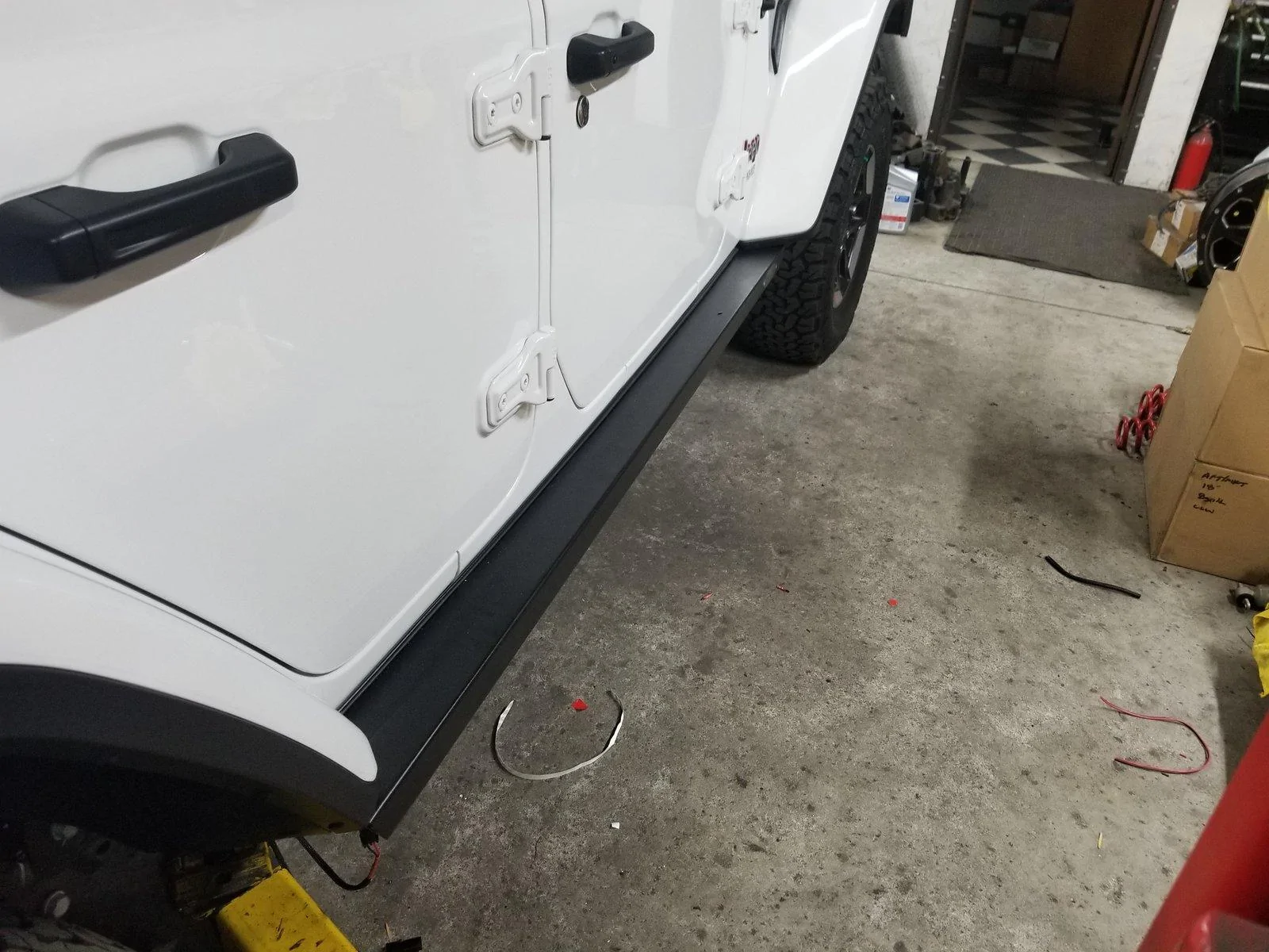 Jeep Wrangler JL Rock Slide Engineering slider steps 20180920_192227