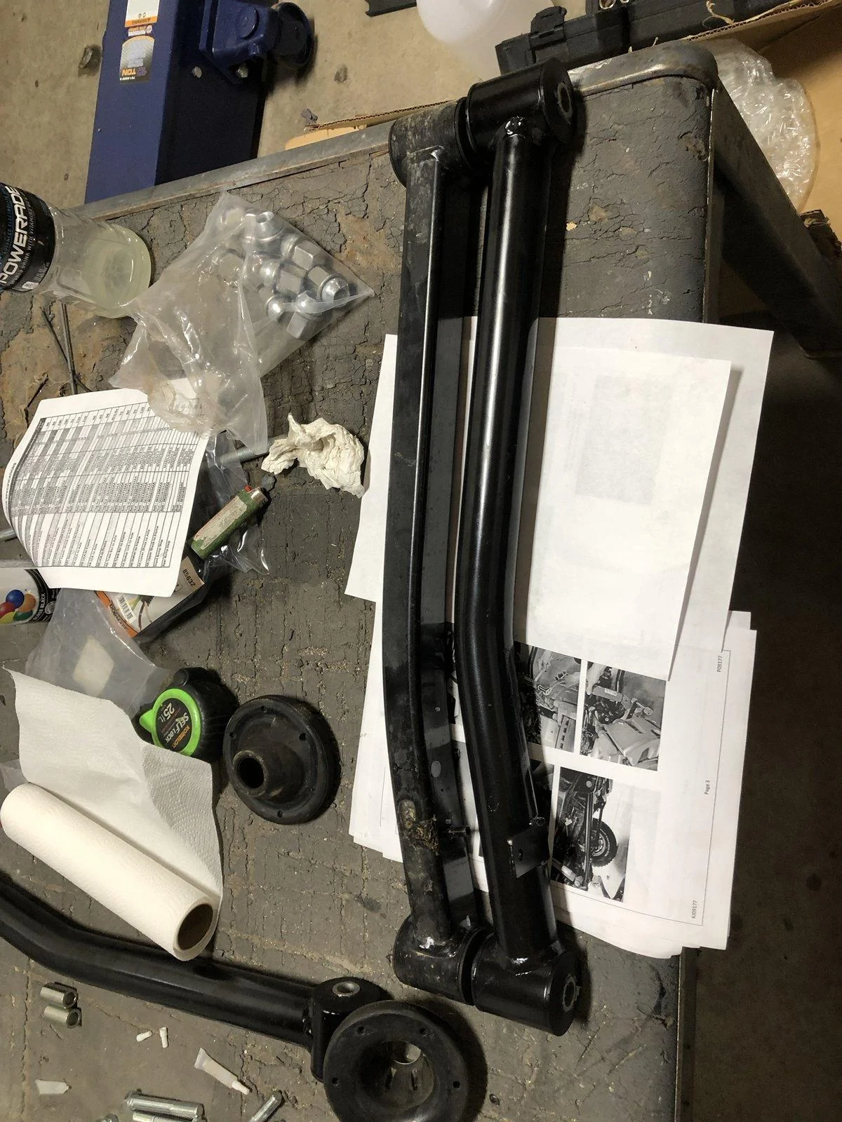Jeep Wrangler JL Daystar 2" lift intalled lift 4