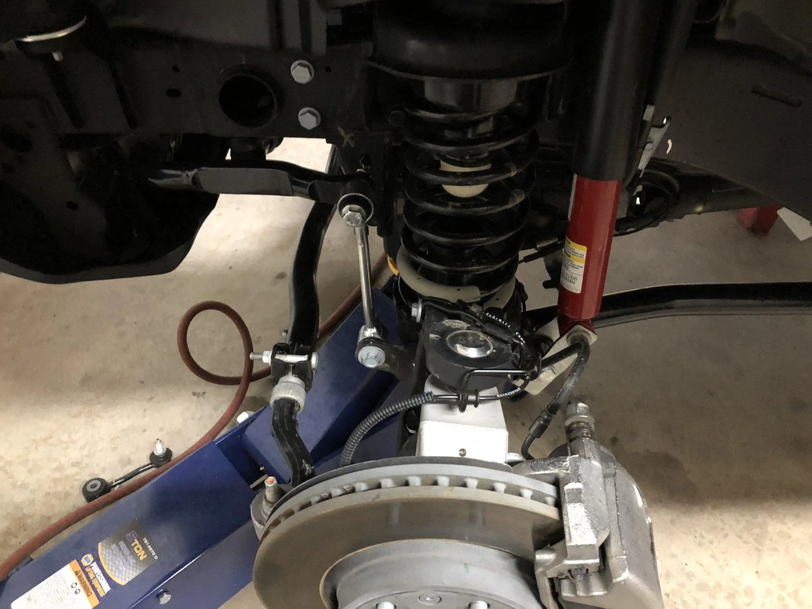 Jeep Wrangler JL Daystar 2" lift intalled lift 7