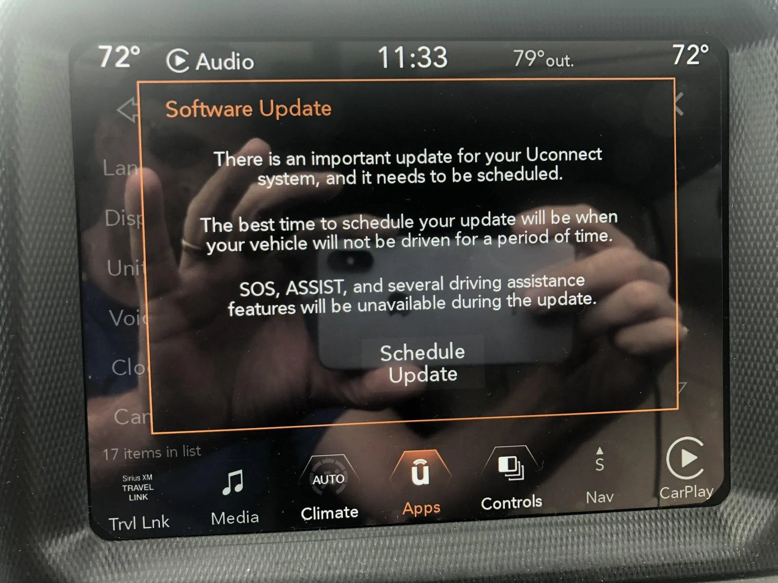 Jeep Wrangler JL Uconnect update problems 4C6DC294-22FB-437B-A8E6-7C8F029DD48A