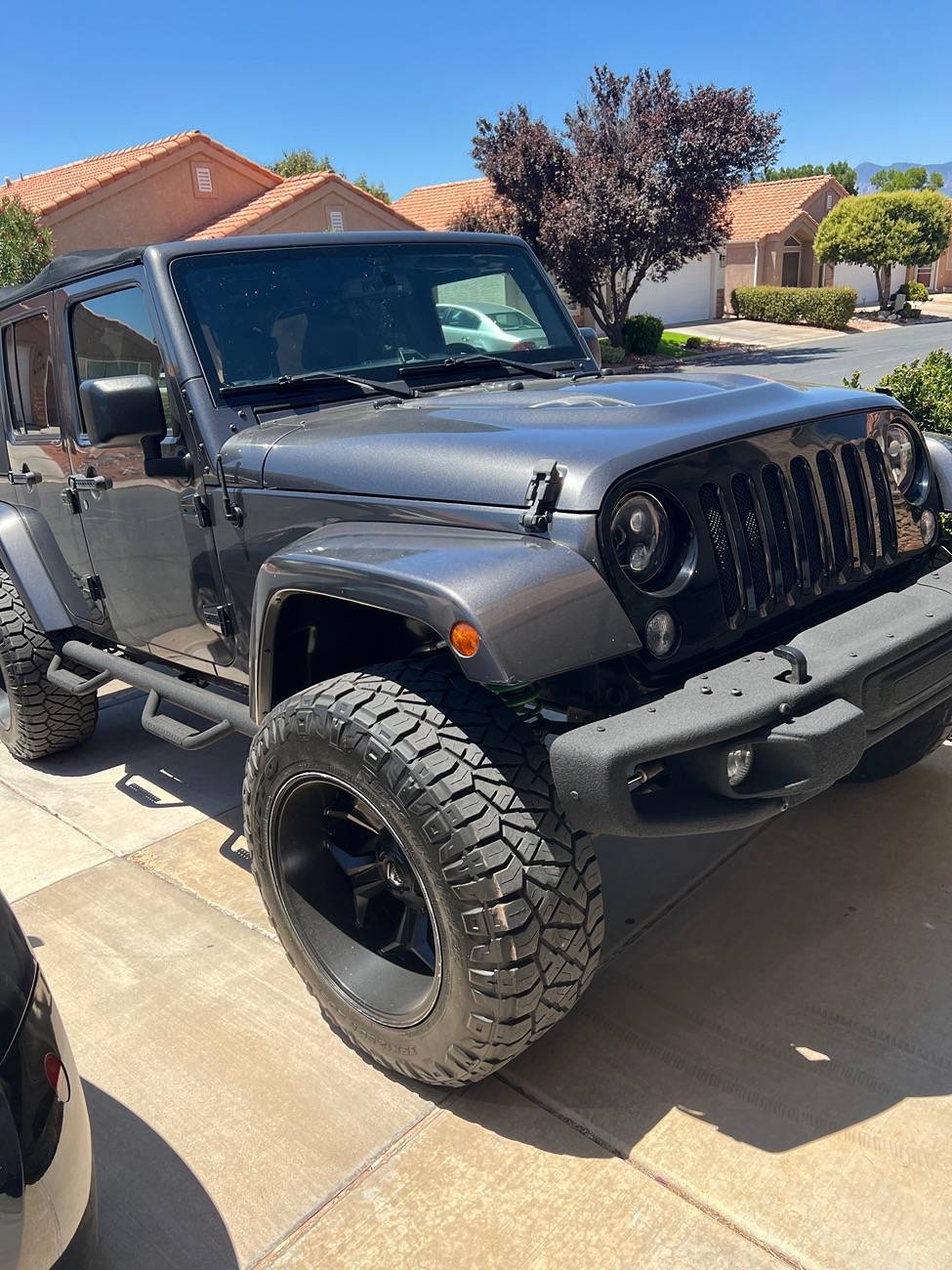 Jeep Wrangler JL Play in steering IMG_2253