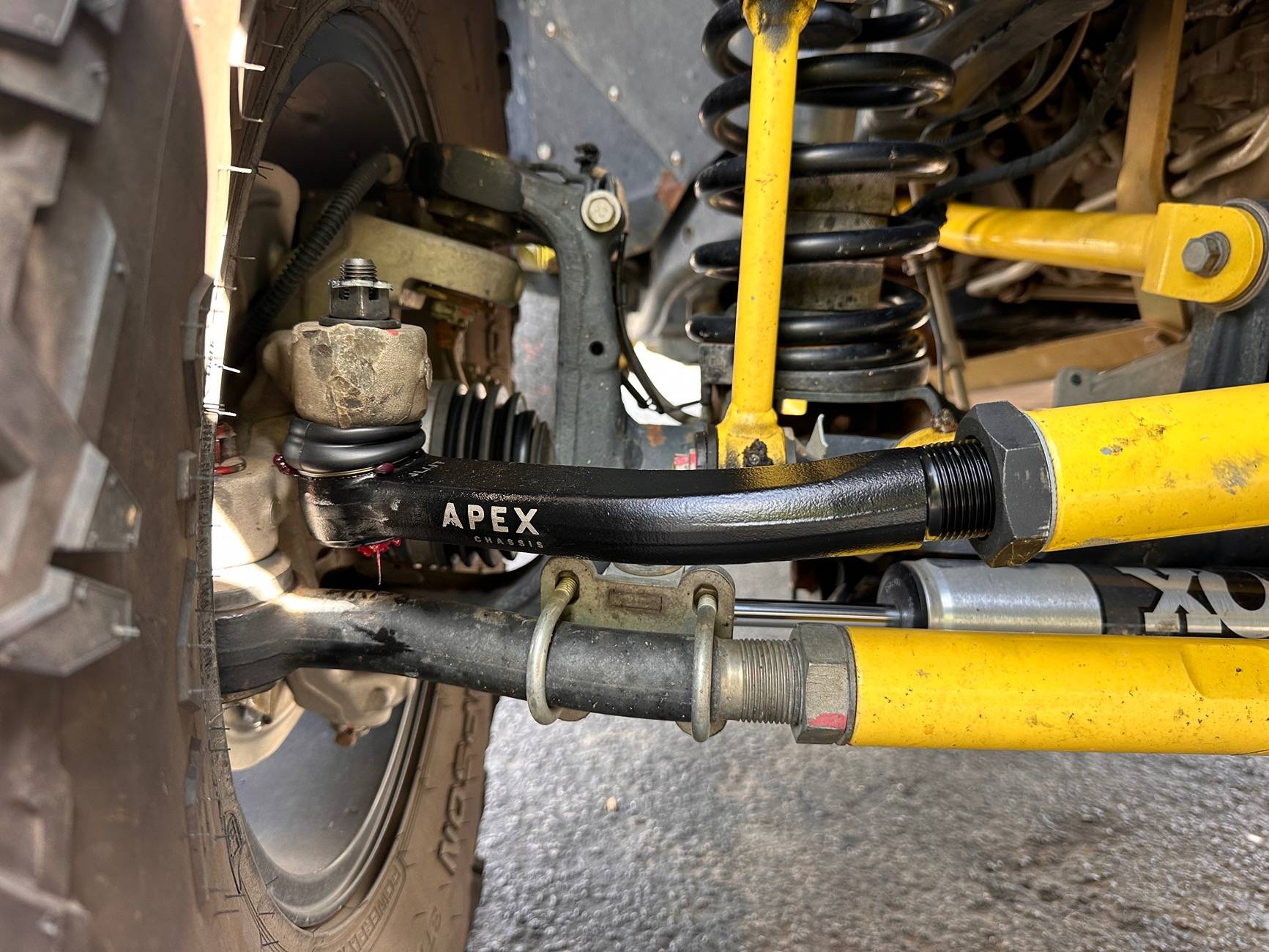 Jeep Wrangler JL Anti-flop drag link joint. IMG_5856