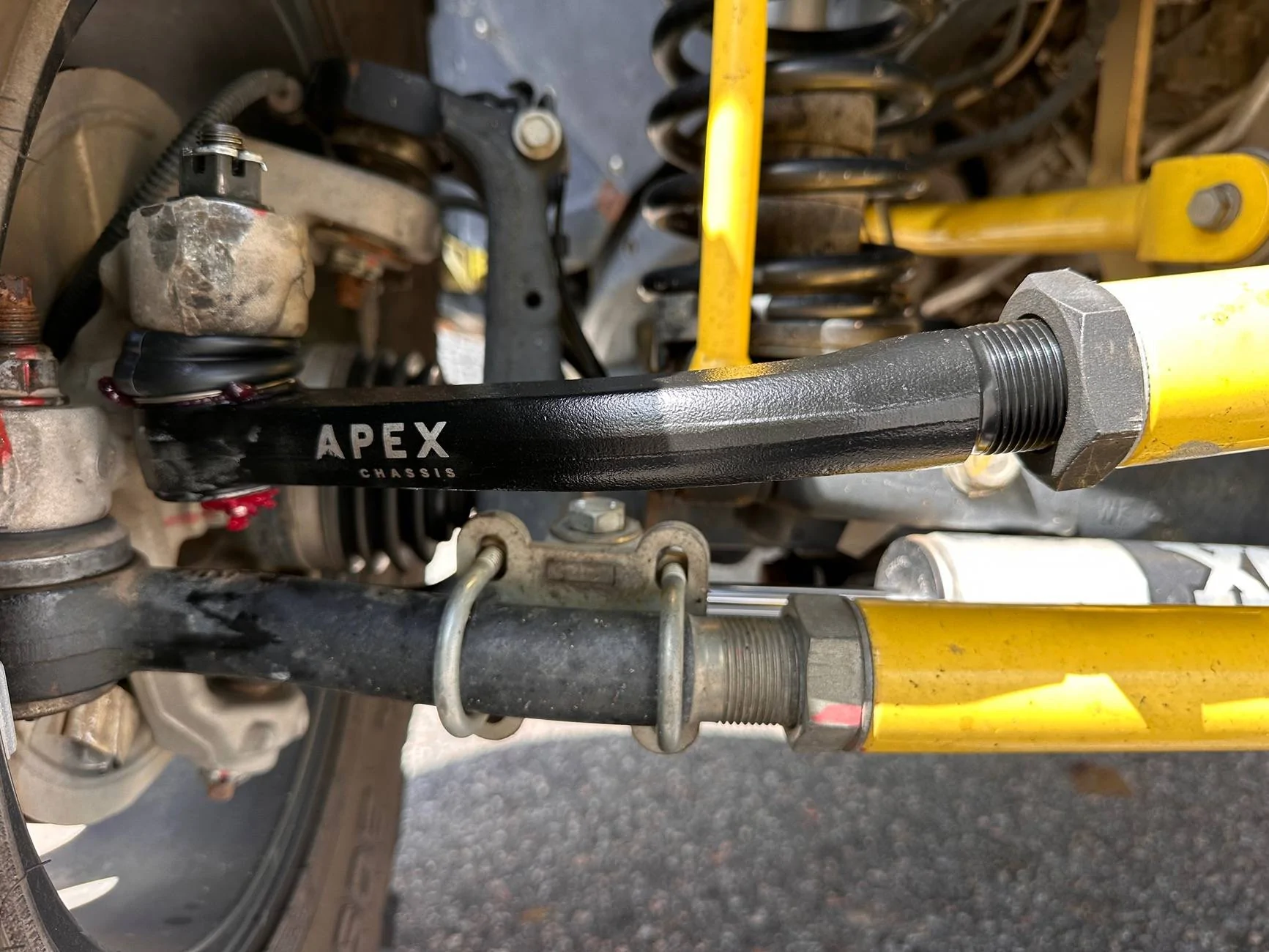 Jeep Wrangler JL Anti-flop drag link joint. IMG_5860
