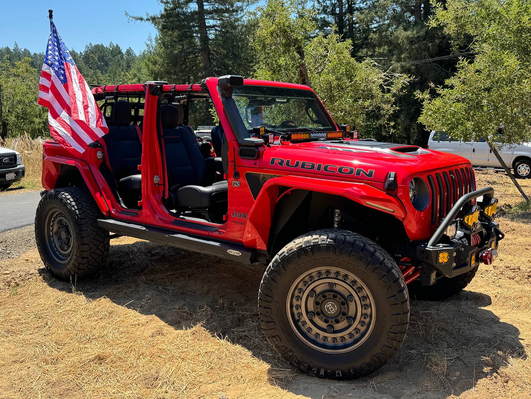 Jeep Wrangler JL Amerihood hood swap IMG_1607