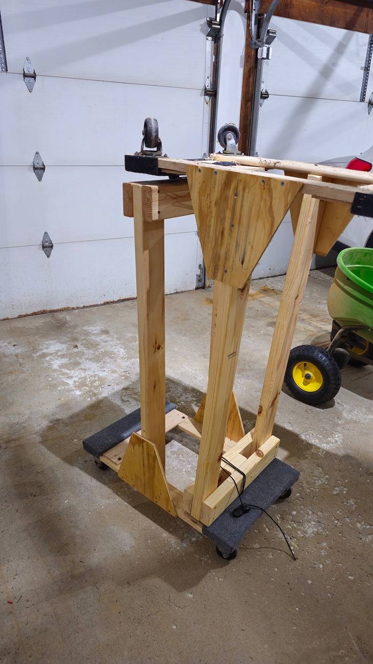 Jeep Wrangler JL DIY Rolling Door Cart 20240709_171915