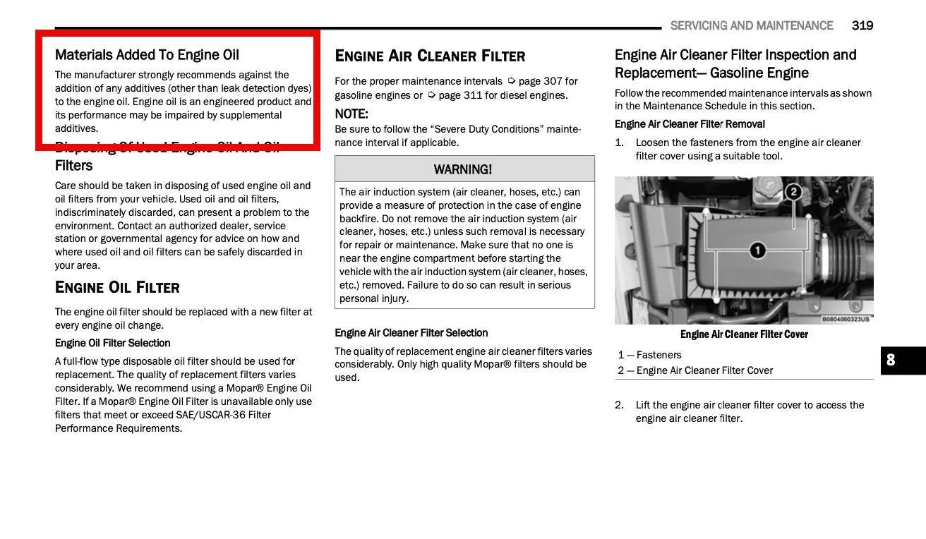 Jeep Wrangler JL The first oil change - when should it be done? 2024-07-10_07-18-26