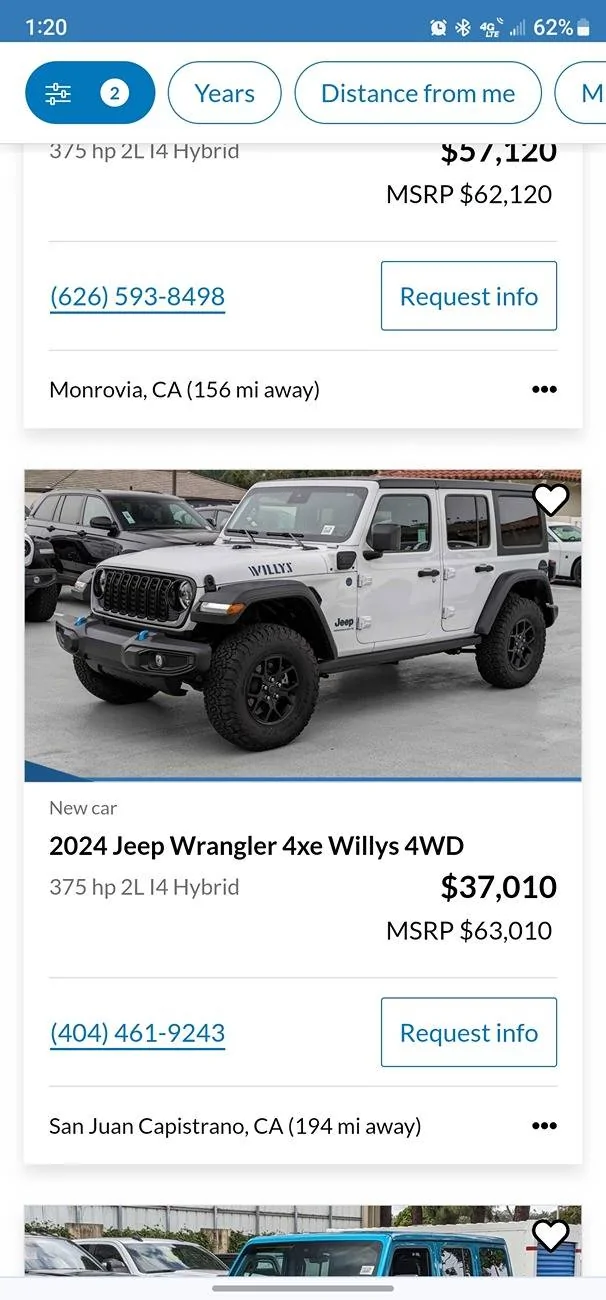 Jeep Wrangler JL Lease buyout - Is my thought process wrong? Screenshot_20240712_132005_Chrom