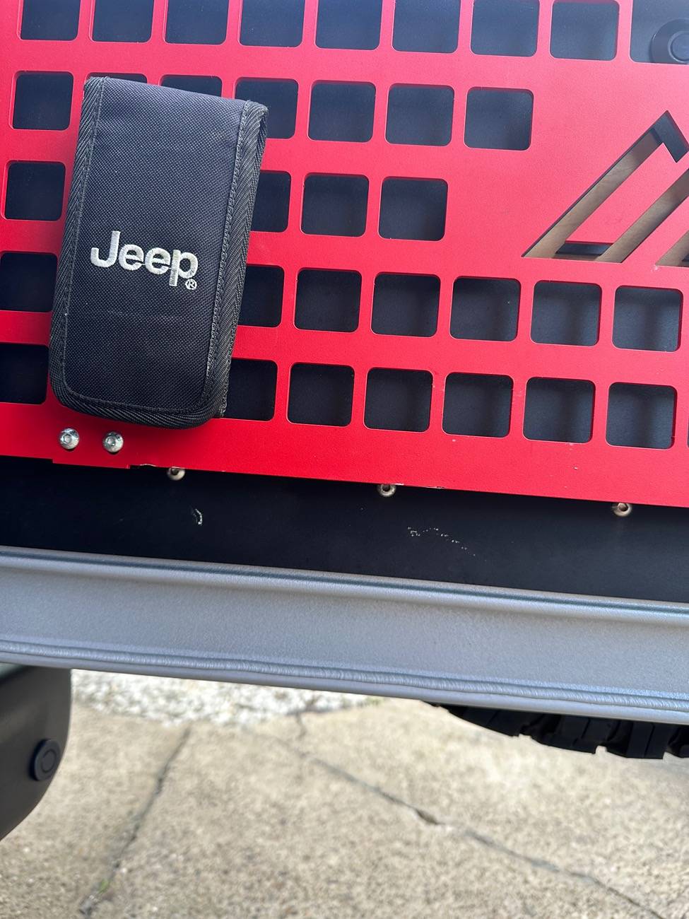 Jeep Wrangler JL American Adventure Lab Tailgate table IMG_0666