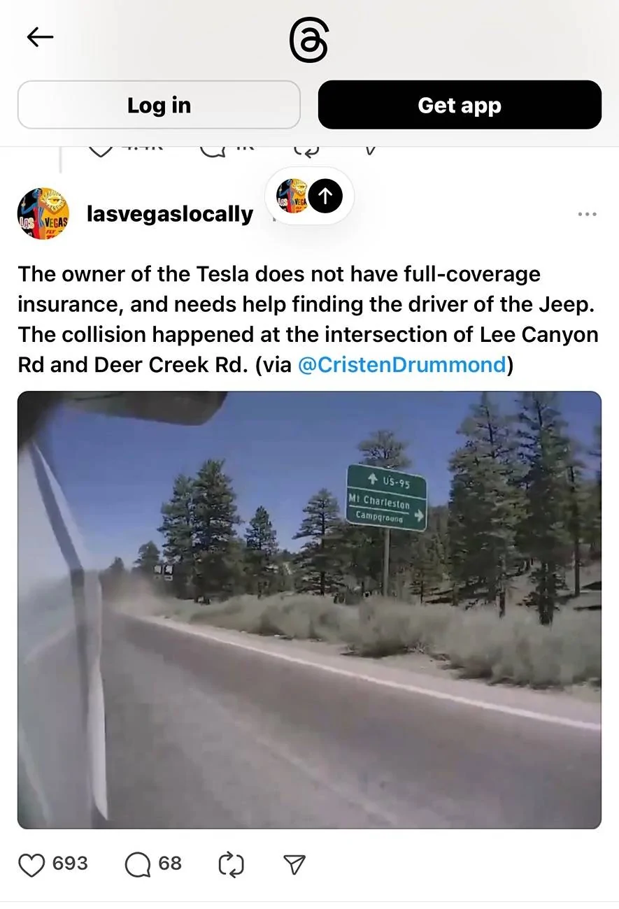 Jeep Wrangler JL Jeep 392 crashed into Tesla IMG_2444