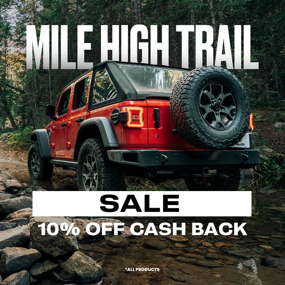 Jeep Wrangler JL Who loves Bestop SALES!!! Mile High Sale 1080x1080 Instagram Post (NO CTA)