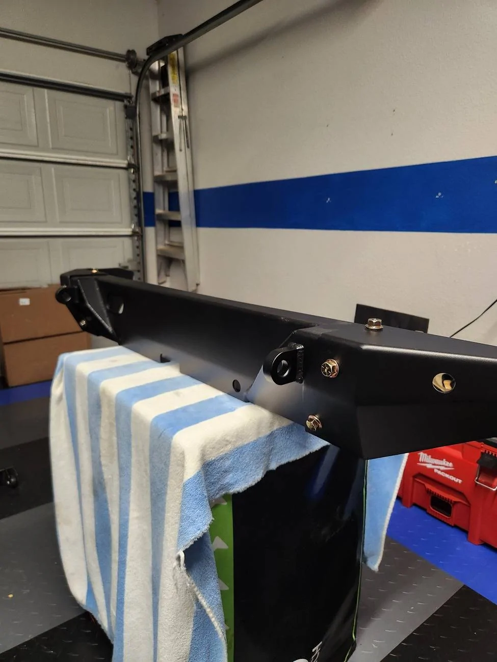Jeep Wrangler JL Metalcloak Full Width Rear Bumper Install Notes 20240716_111253