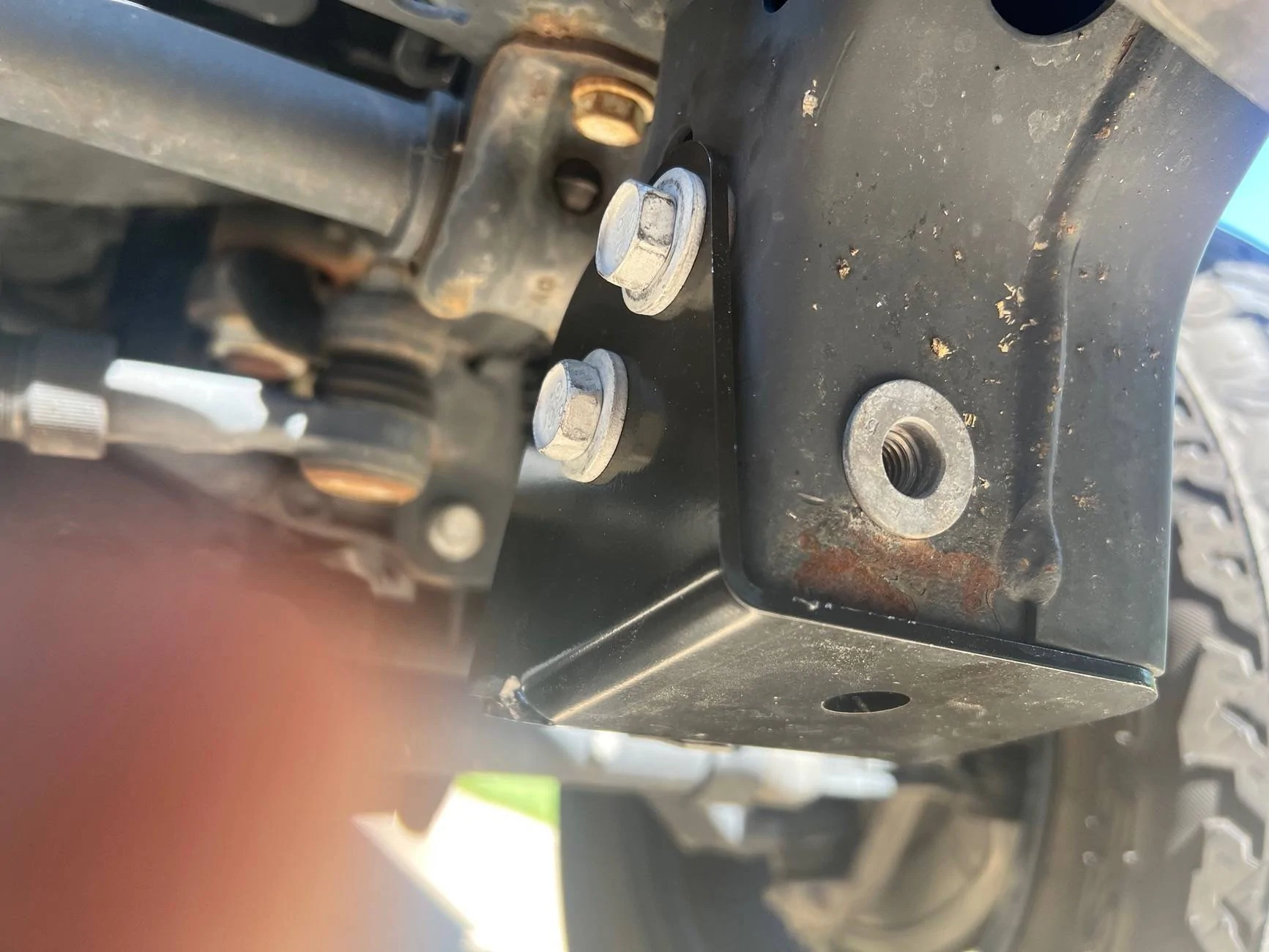 Jeep Wrangler JL Does anyone know what these brackets are for? IMG_6179