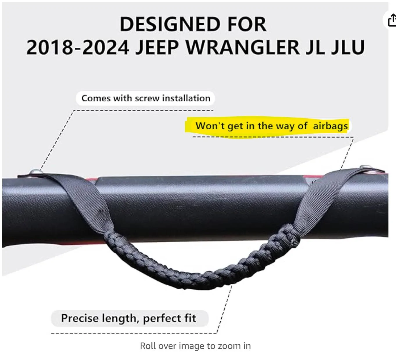 Jeep Wrangler JL Grab Handles for 2024?? handle2