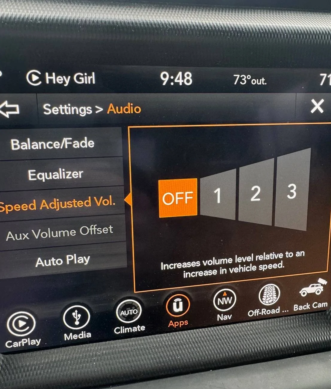 Jeep Wrangler JL Uconnect Volume Randomness? 1721319532532-6z