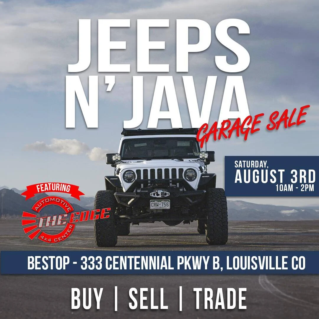 Jeep Wrangler JL Bestop's Jeeps N Java is back!! Jeeps N Java 1080x1080