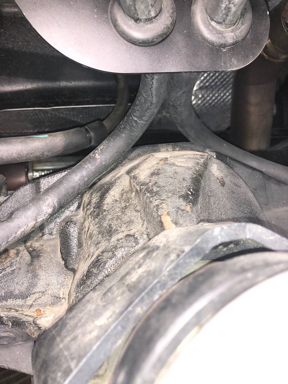 Jeep Wrangler JL Next Venture Rear Diff Skid Interference IMG_2178