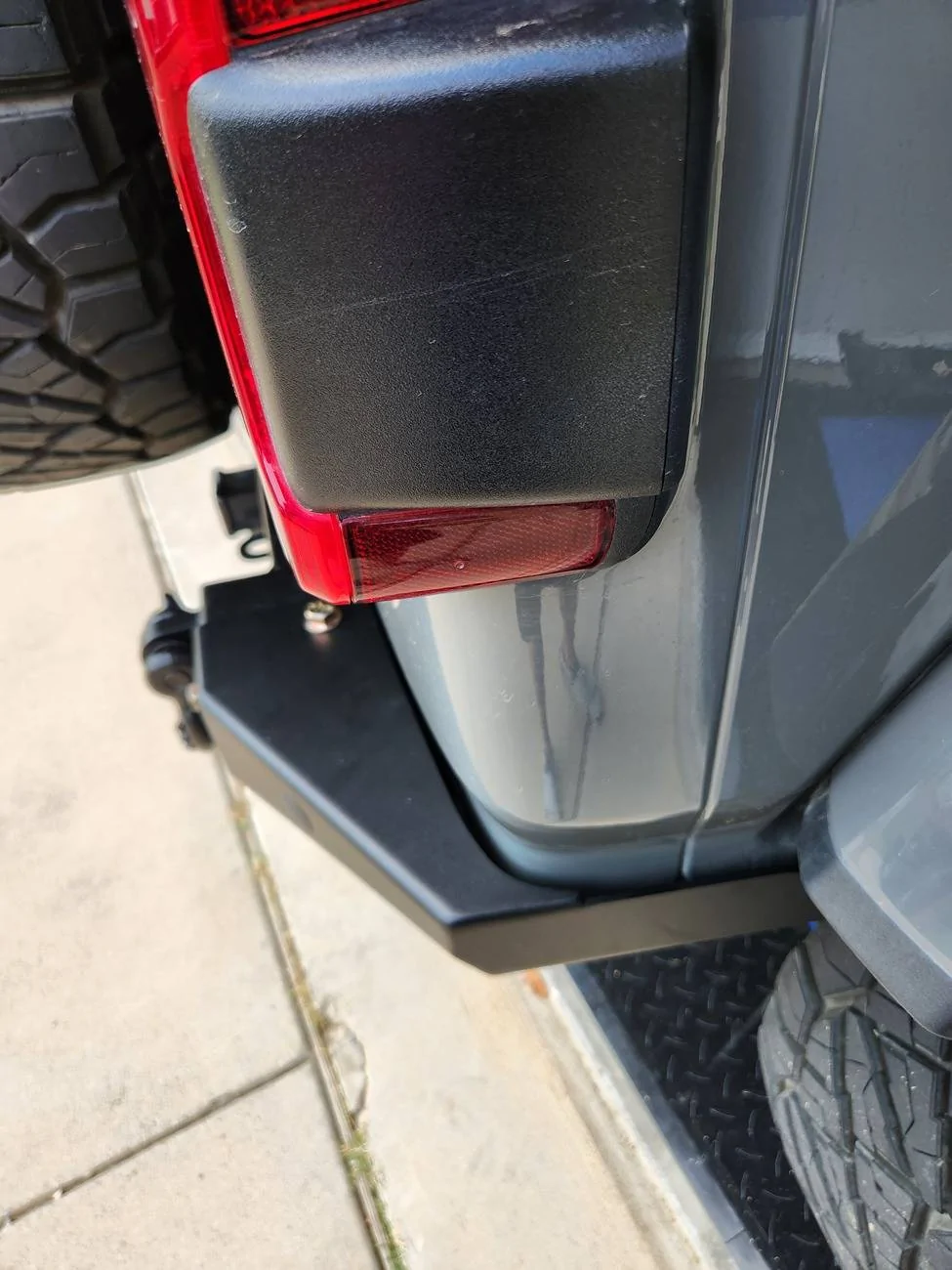 Jeep Wrangler JL Metalcloak Full Width Rear Bumper Install Notes 20240719_160515