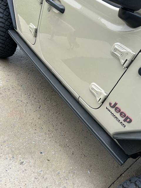 Jeep Wrangler JL Mopar Performance Rock Rails/Steps $400 IMG_4611
