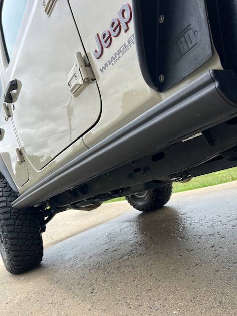 Jeep Wrangler JL Mopar Performance Rock Rails/Steps $400 IMG_4614
