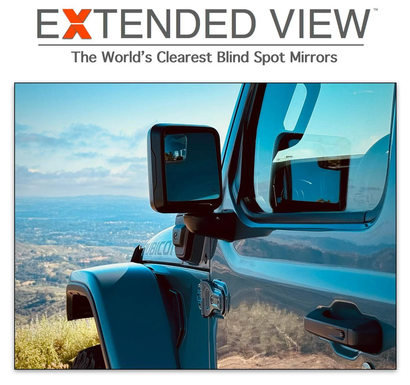 Jeep Wrangler JL Custom Wrangler Blind Spot Mirrors Jeep copy 2