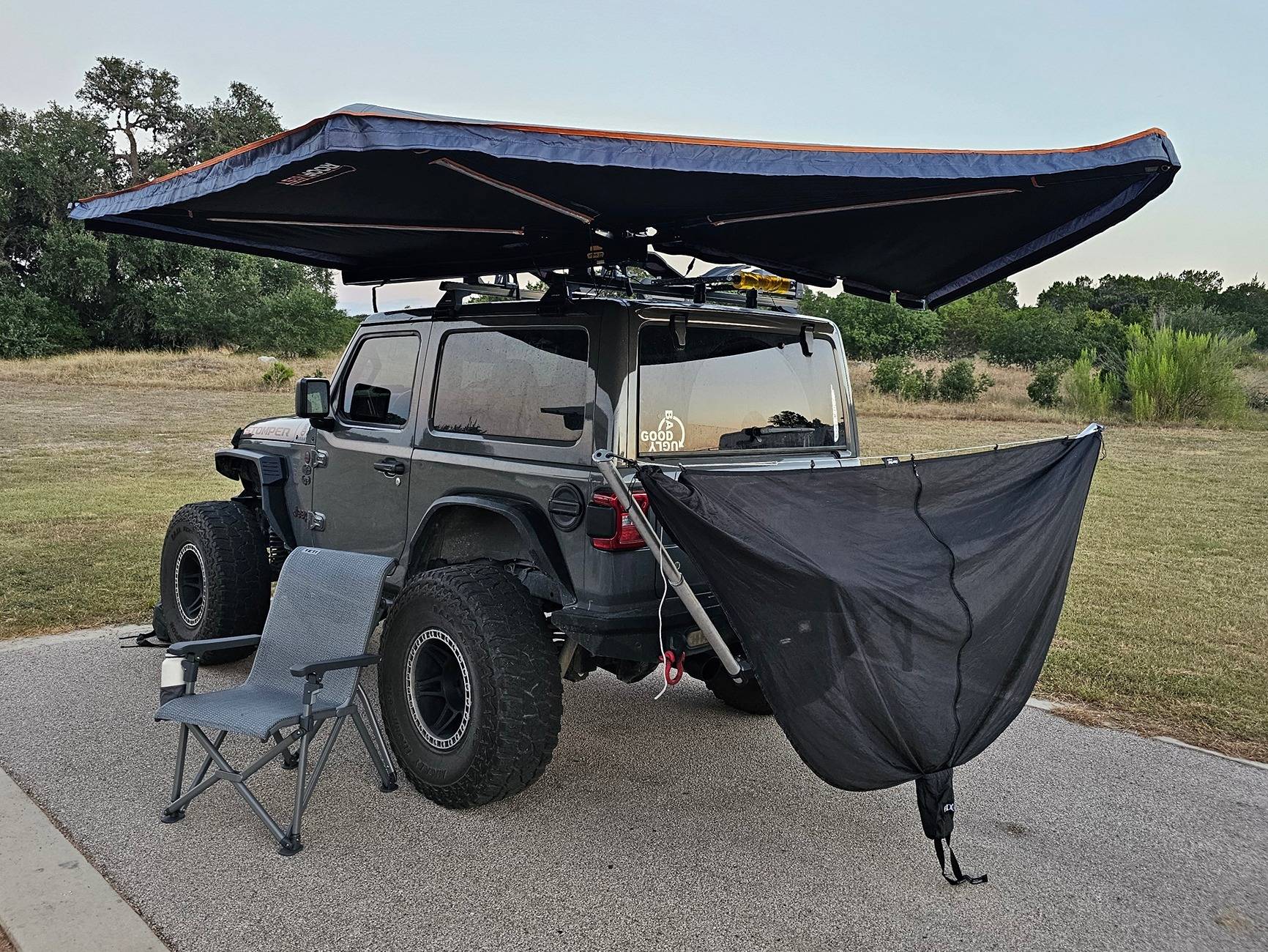 Jeep Wrangler JL Jeep Hammock System Review (Kammock Outpost) 1000004335