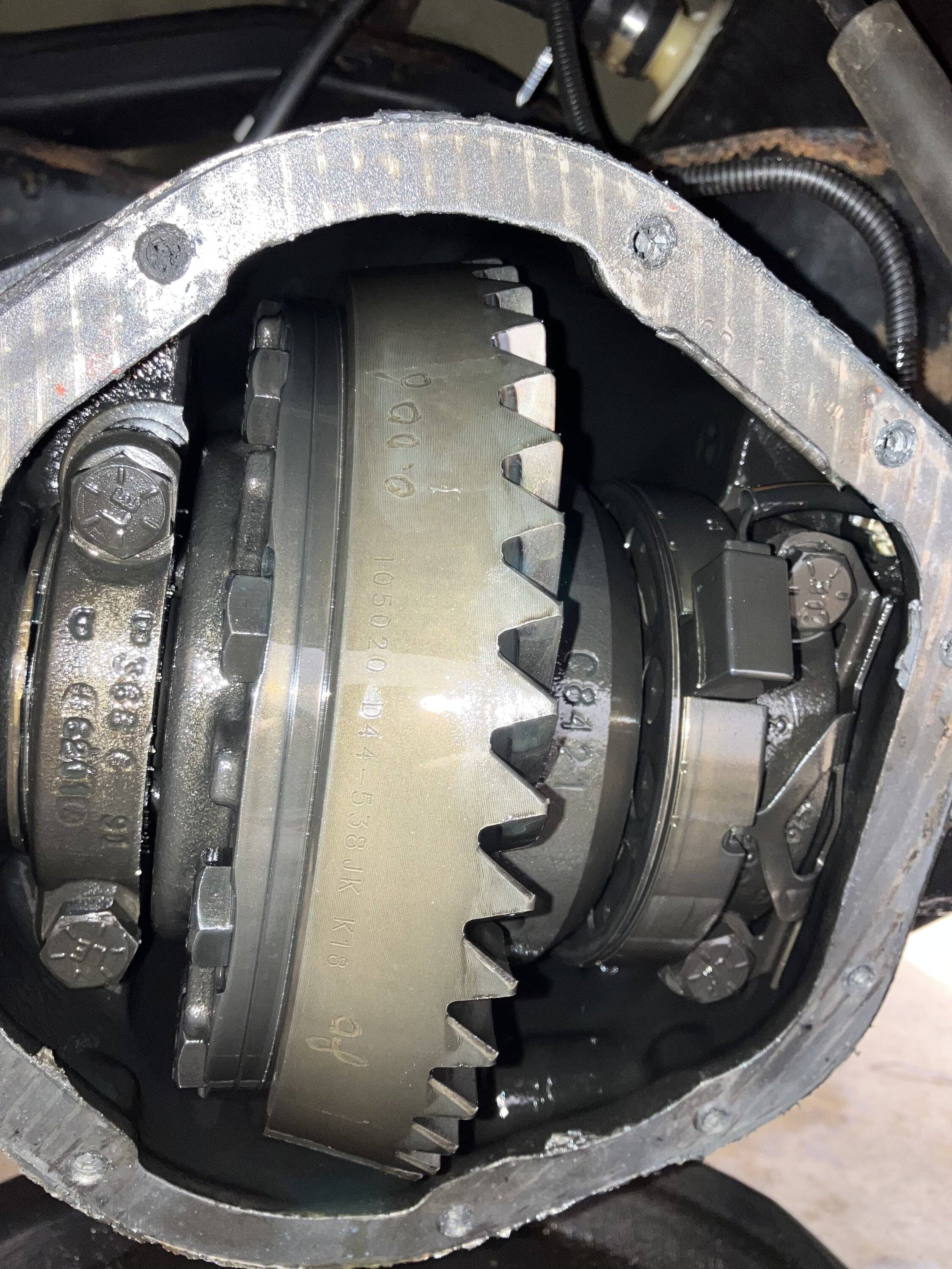 Jeep Wrangler JL Diff gear poor mesh. 85EF9A1D-5308-4C05-870F-B60D9C15F9BC